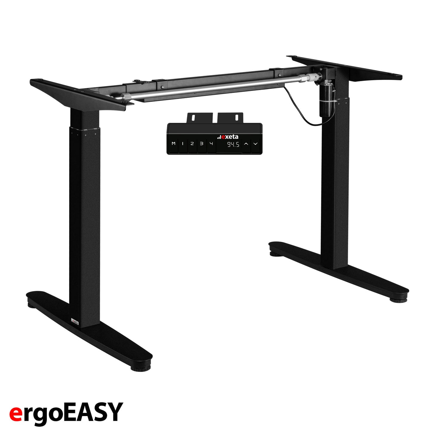 exeta ergoEASY schwarz Tischgestell