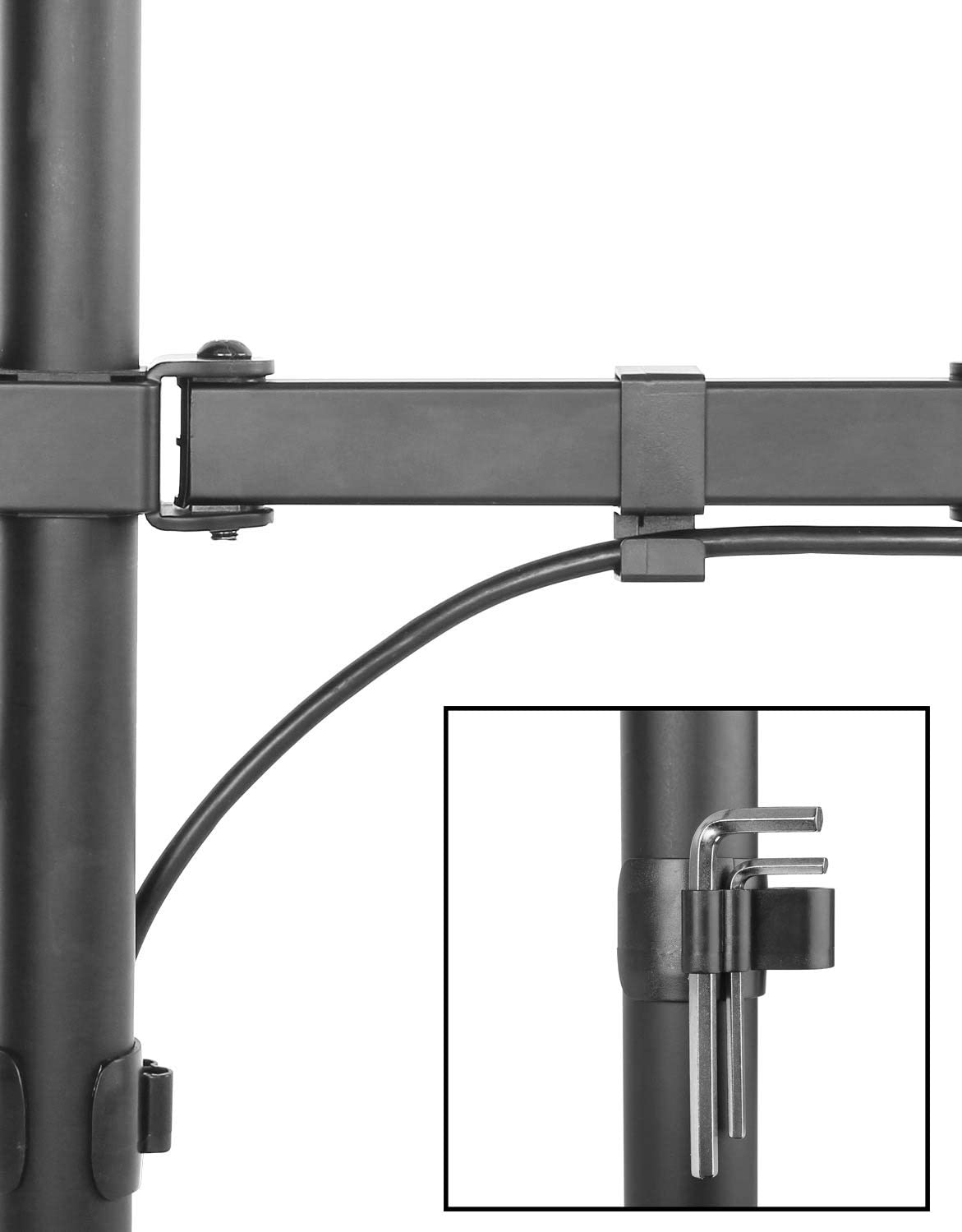 exeta Single Monitor LCD/ LED Tischhalterung