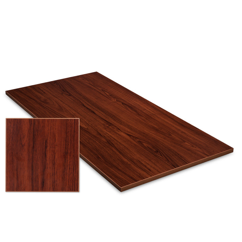 Spar-Bundle ergoPRO schwarz + Tischplatte nussbaum 120x75x2,5cm