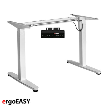 ergoEASY weiß Tischgestell elektrisch höhenverstellbar