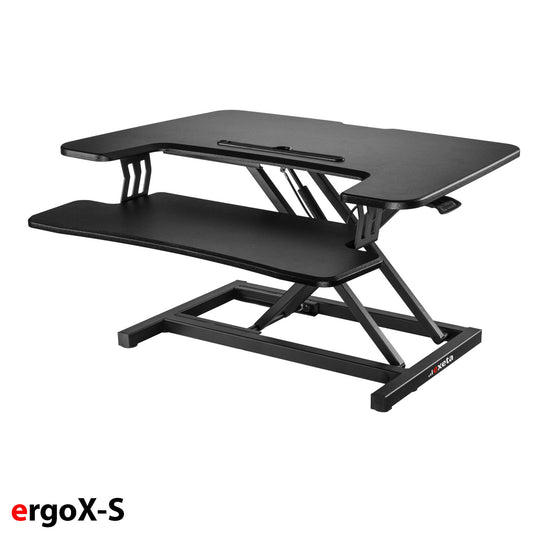 exeta ergoX-S Tischaufsatz manuell höhenverstellbar Produktbild