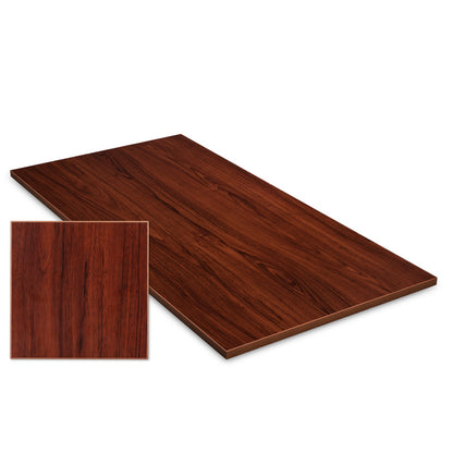 Spar-Bundle ergoSMART grau + Tischplatte nussbaum 180x75x2,5cm